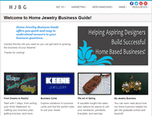 Tablet Screenshot of home-jewelry-business-guide.com